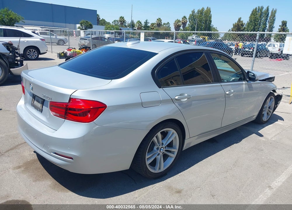 2017 BMW 320I VIN: WBA8E1G52HNU14615