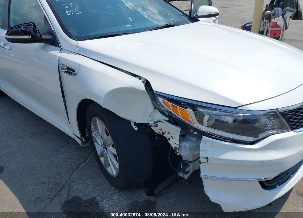 2018 KIA OPTIMA LX VIN: KNAGT4L33J5216767