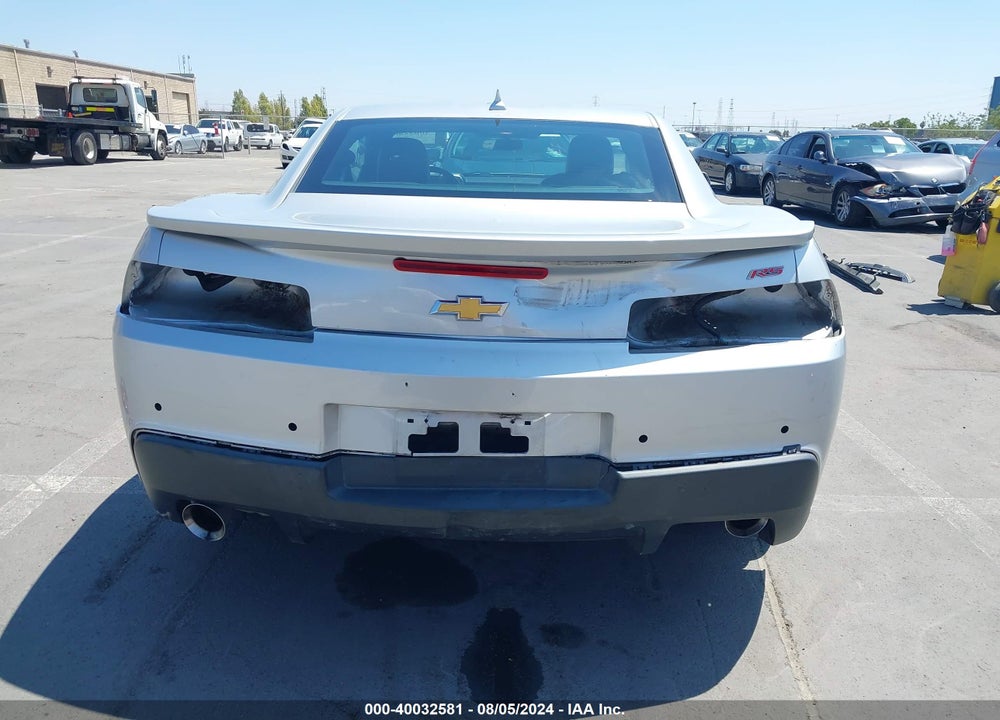 2015 CHEVROLET CAMARO 2LT VIN: 2G1FF1E30F9241419