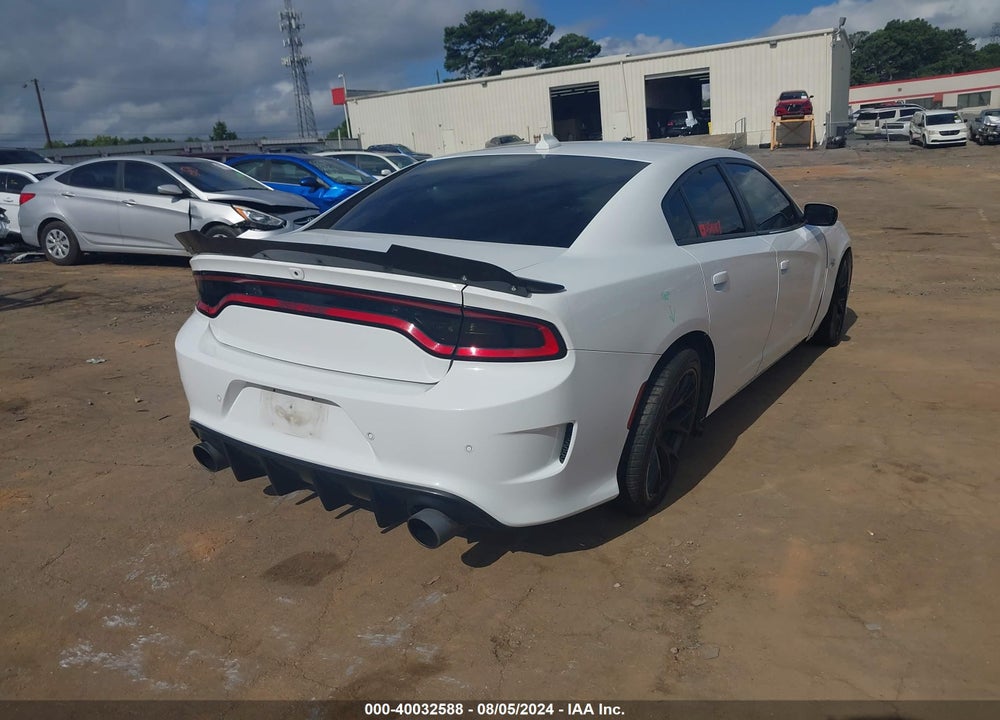 2018 DODGE CHARGER R/T SCAT PACK VIN: 2C3CDXGJ9JH307192