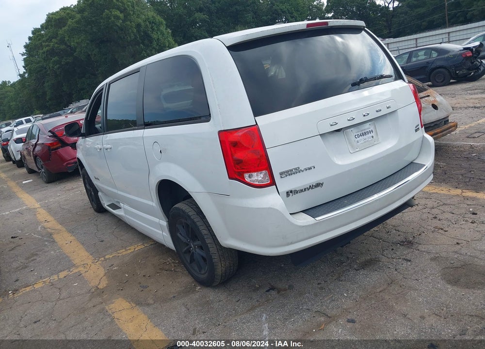 2019 DODGE GRAND CARAVAN GT VIN: 2C4RDGEG0KR688908