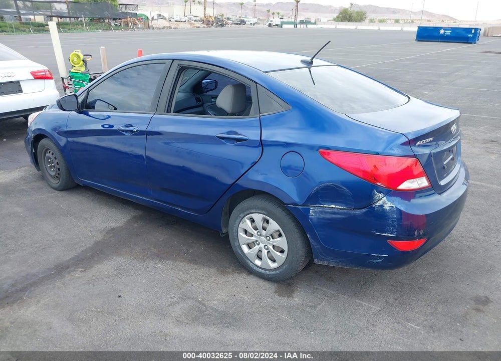2015 HYUNDAI ACCENT GLS VIN: KMHCT4AE1FU919993