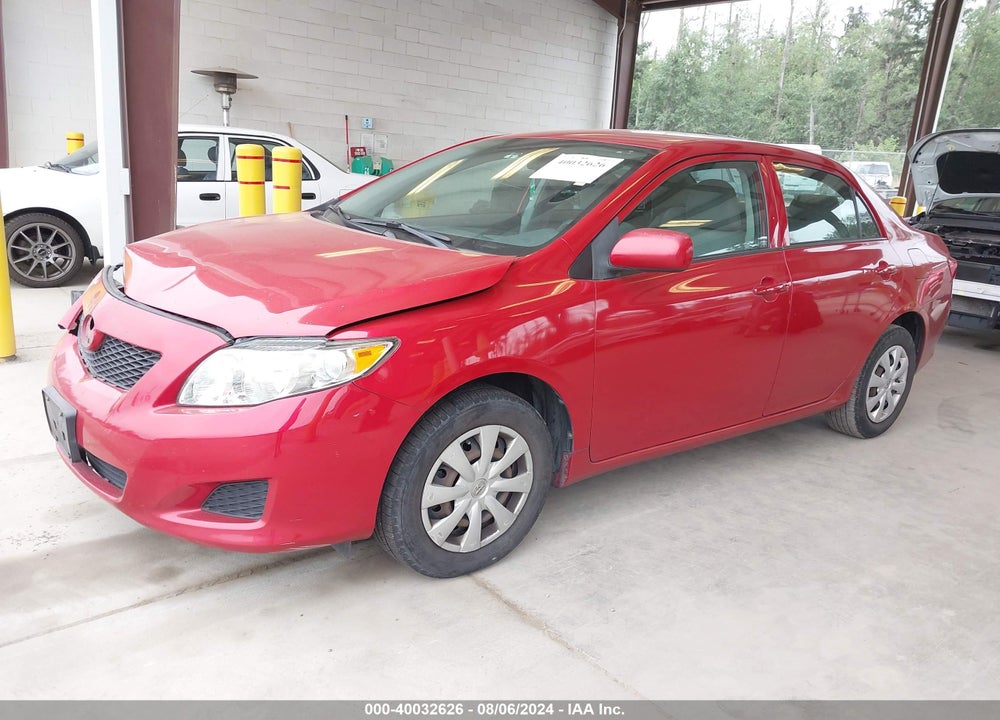 2009 TOYOTA COROLLA LE VIN: 1NXBU40E99Z077452