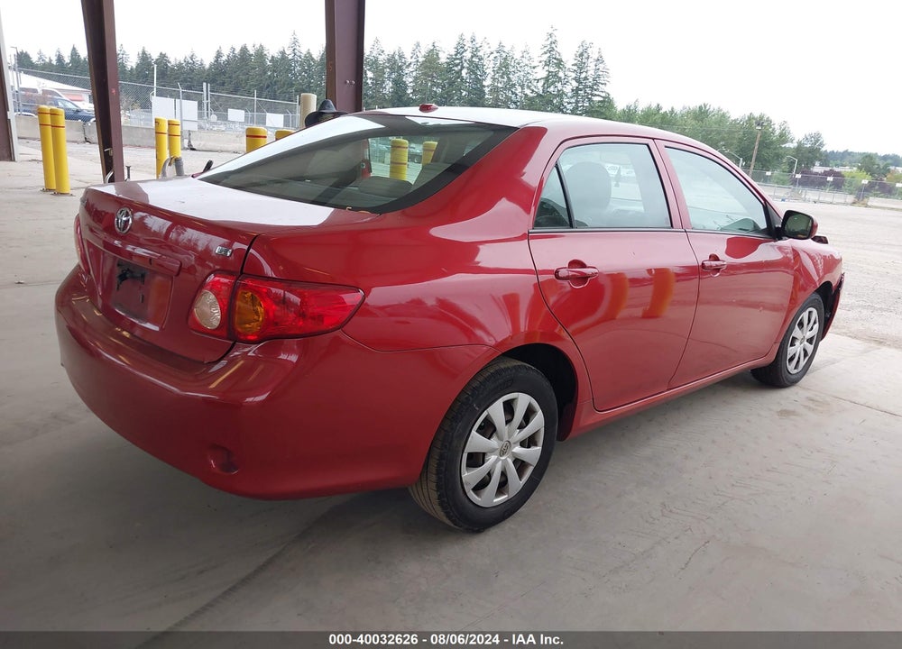 2009 TOYOTA COROLLA LE VIN: 1NXBU40E99Z077452