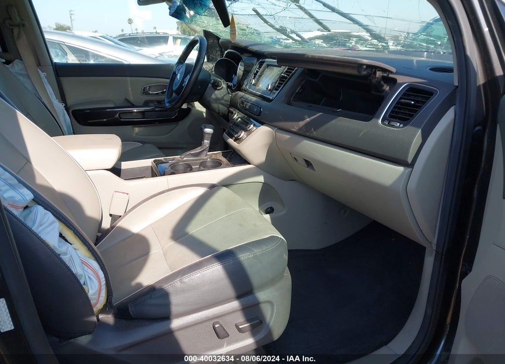 2018 KIA SEDONA EX VIN: KNDMC5C10J6400228