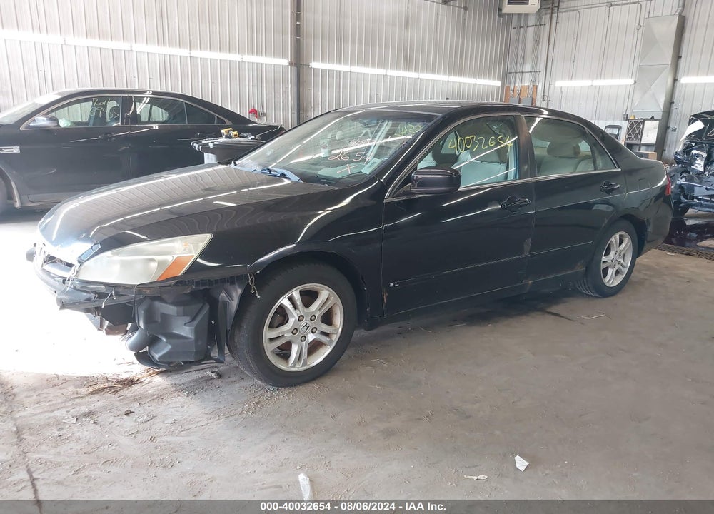 2007 HONDA ACCORD 2.4 EX VIN: 1HGCM557X7A221812