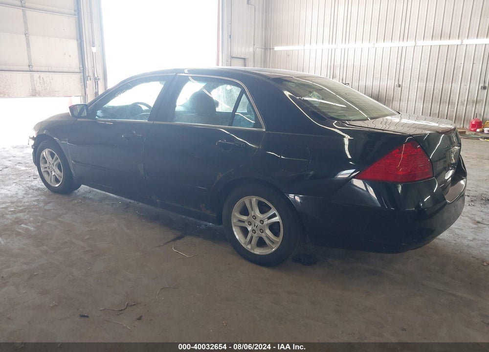 2007 HONDA ACCORD 2.4 EX VIN: 1HGCM557X7A221812
