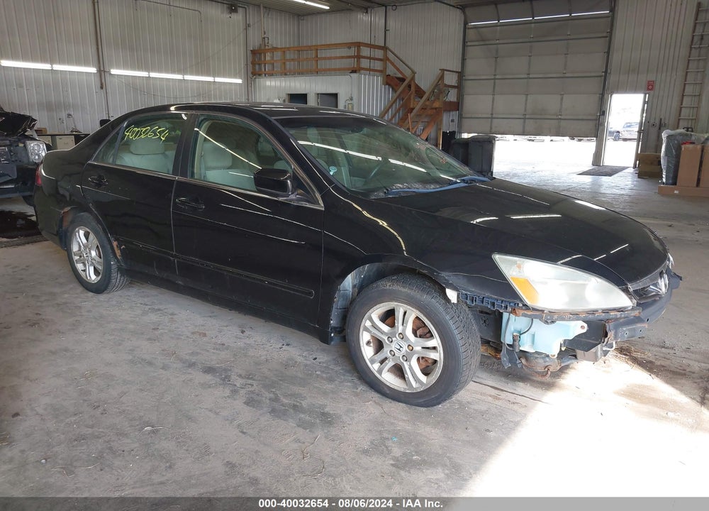 2007 HONDA ACCORD 2.4 EX VIN: 1HGCM557X7A221812
