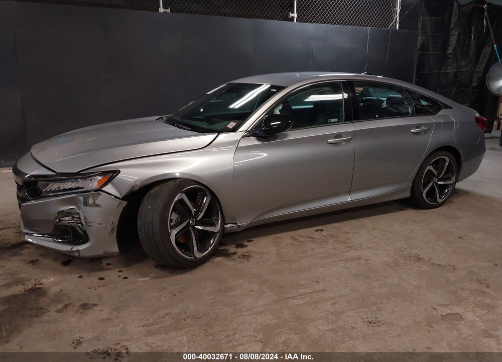 2022 HONDA ACCORD SPORT VIN: 1HGCV1F35NA095339