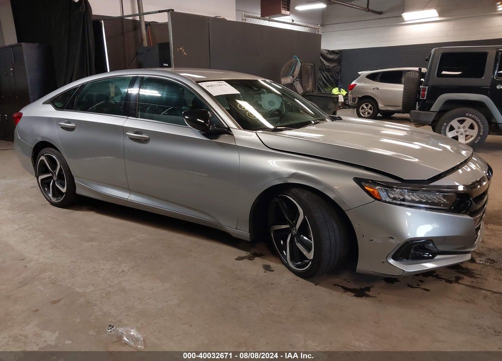 2022 HONDA ACCORD SPORT VIN: 1HGCV1F35NA095339