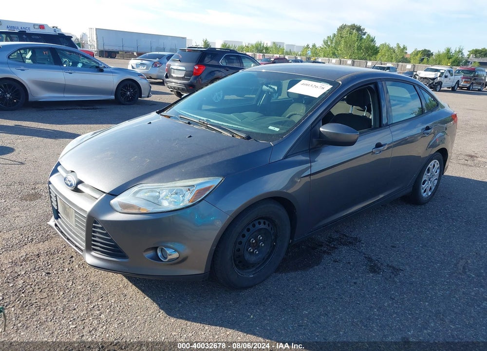 2012 FORD FOCUS SE VIN: 1FAHP3F29CL108750