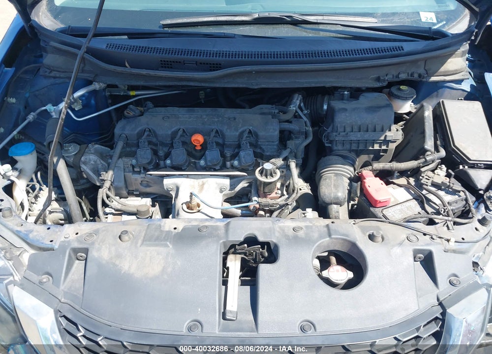 2013 HONDA CIVIC LX VIN: 19XFB2F57DE281875