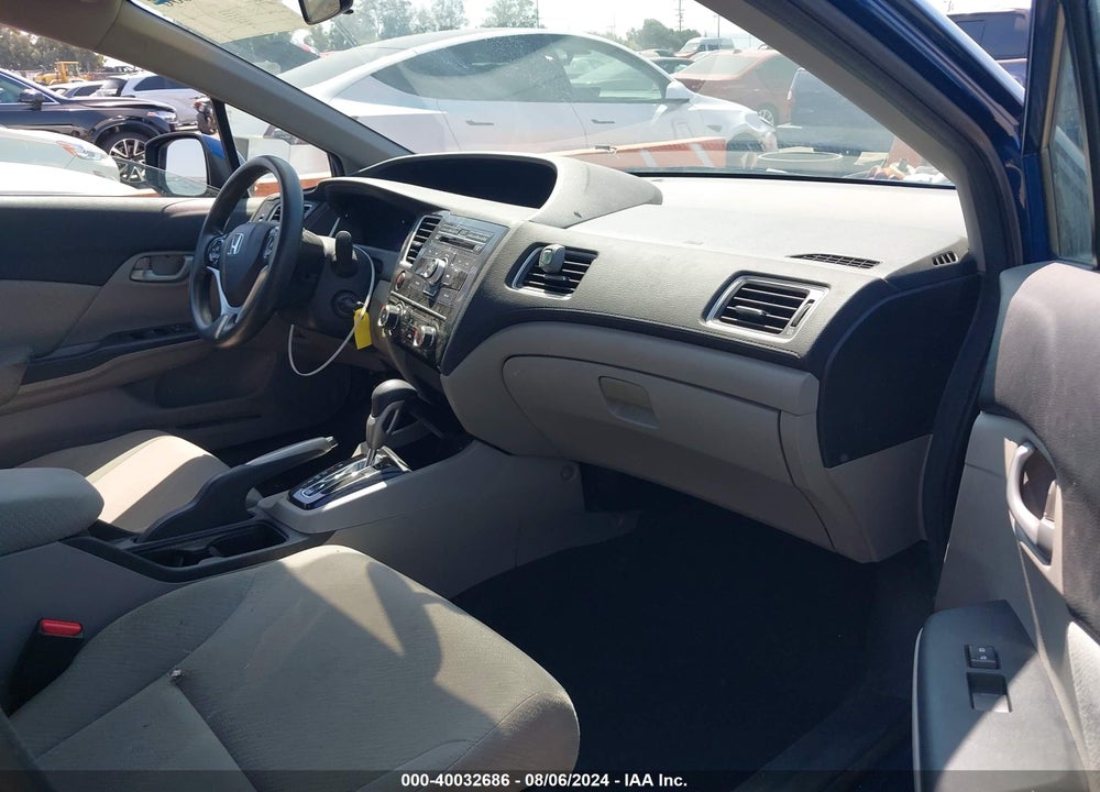 2013 HONDA CIVIC LX VIN: 19XFB2F57DE281875