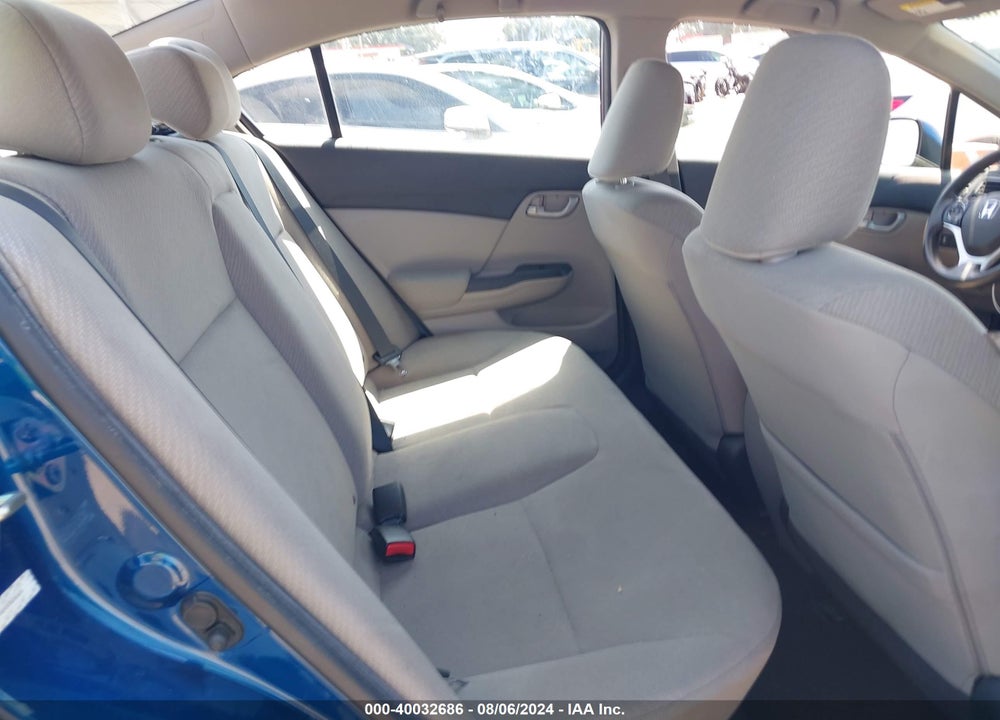 2013 HONDA CIVIC LX VIN: 19XFB2F57DE281875