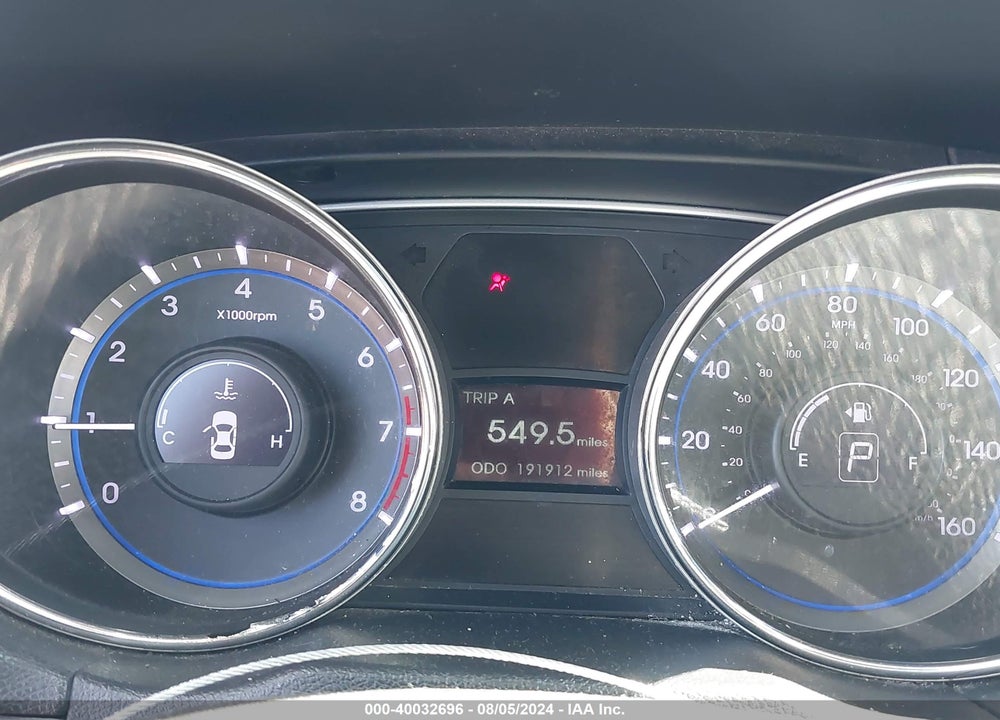 2014 HYUNDAI SONATA GLS VIN: 5NPEB4AC1EH834157