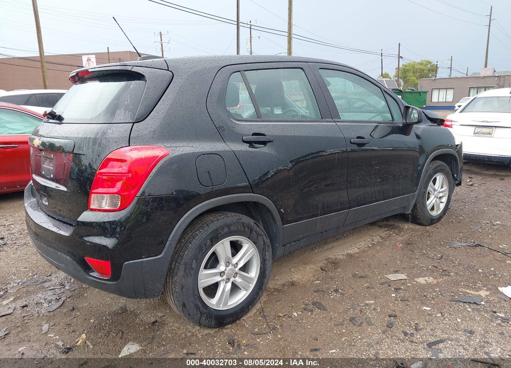 2020 CHEVROLET TRAX FWD LS VIN: 3GNCJKSB1LL114110