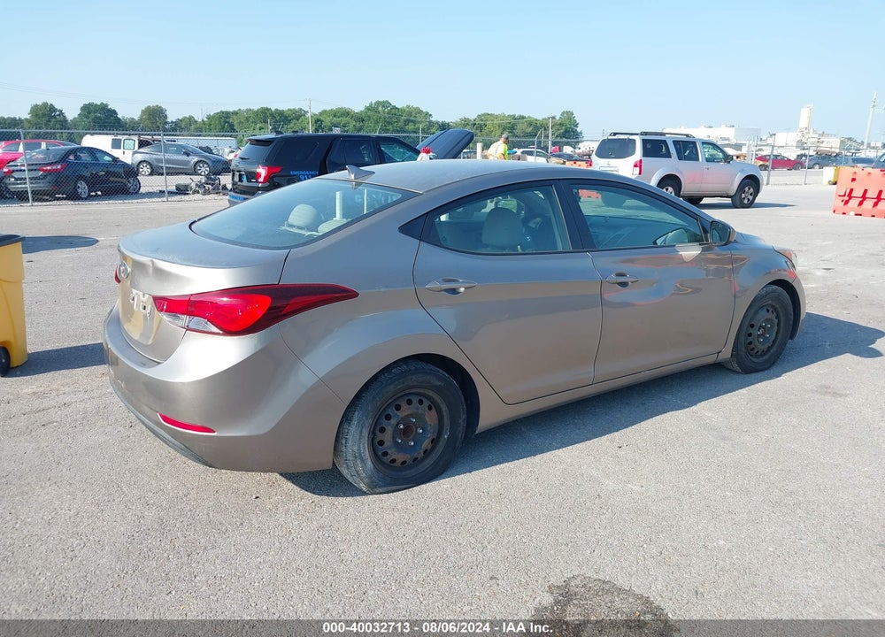 2015 HYUNDAI ELANTRA SE VIN: 5NPDH4AE0FH643231