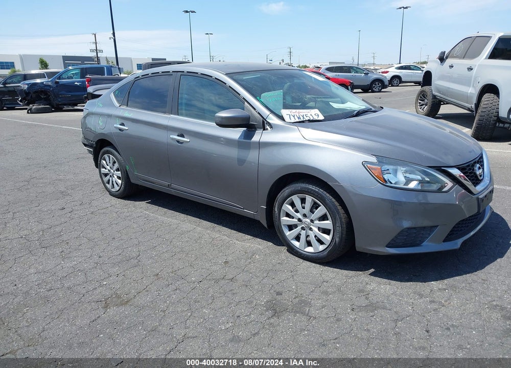 2017 NISSAN SENTRA S VIN: 3N1AB7APXHY315332