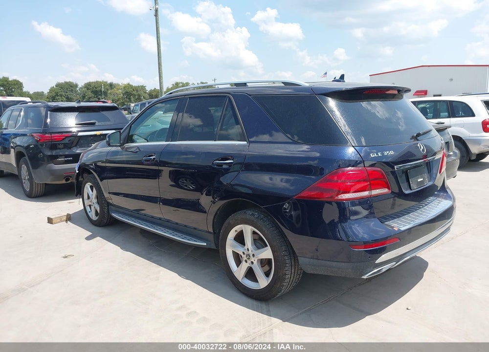 2018 MERCEDES-BENZ GLE 350 4MATIC VIN: 4JGDA5HBXJB201343