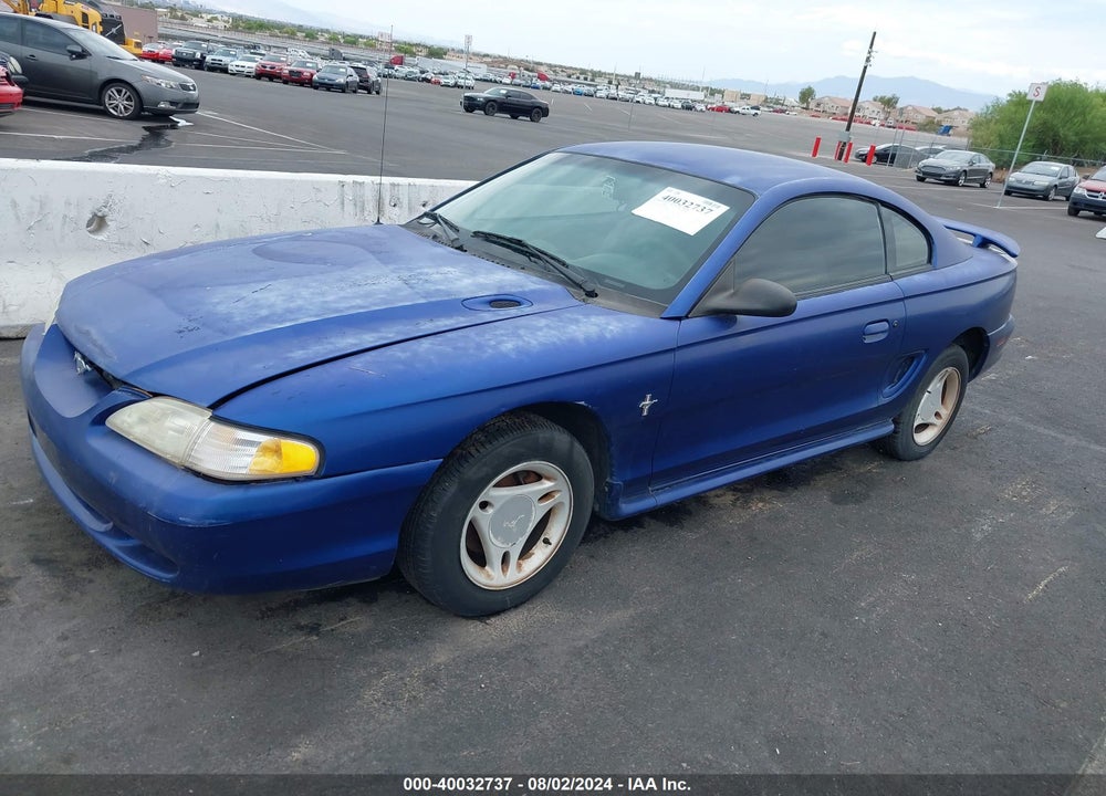 1997 FORD MUSTANG VIN: 1FALP4043VF161567