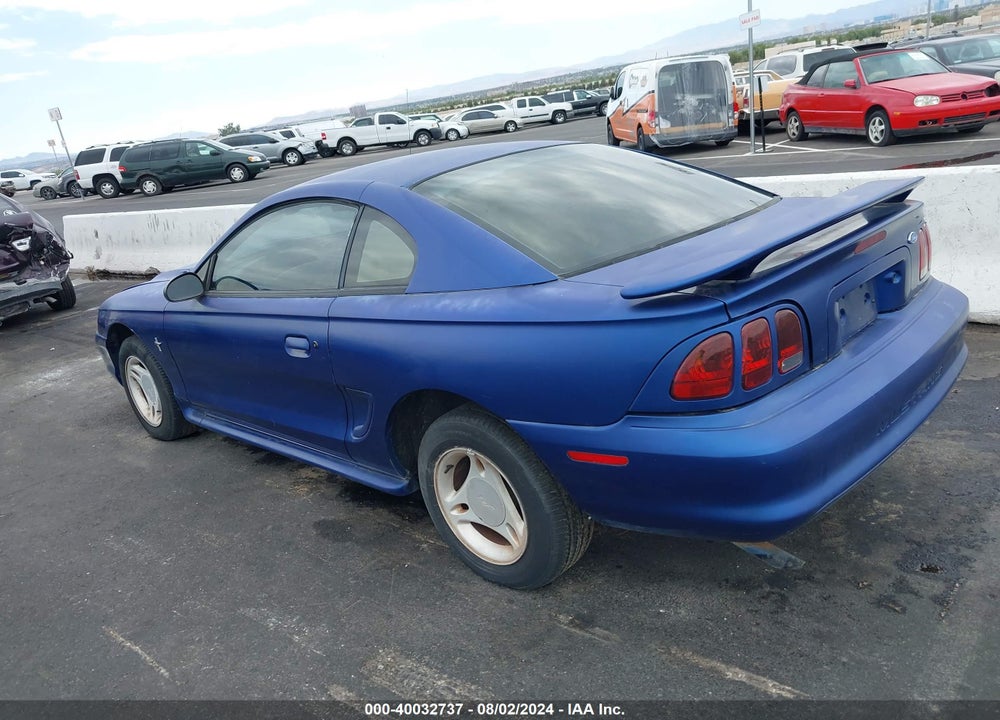 1997 FORD MUSTANG VIN: 1FALP4043VF161567