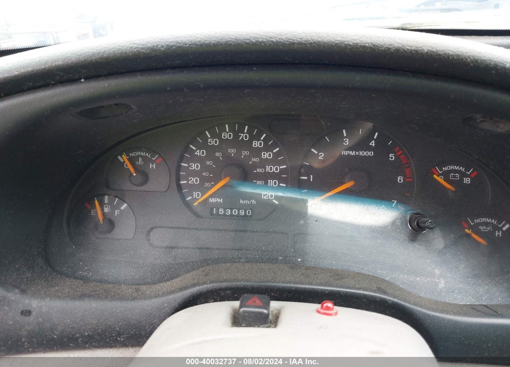 1997 FORD MUSTANG VIN: 1FALP4043VF161567