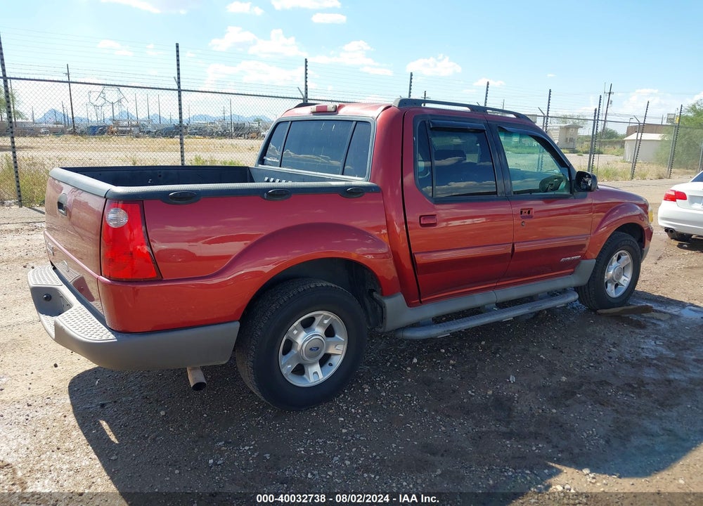 2001 FORD EXPLORER SPORT TRAC VIN: 1FMZU77E01UA85000