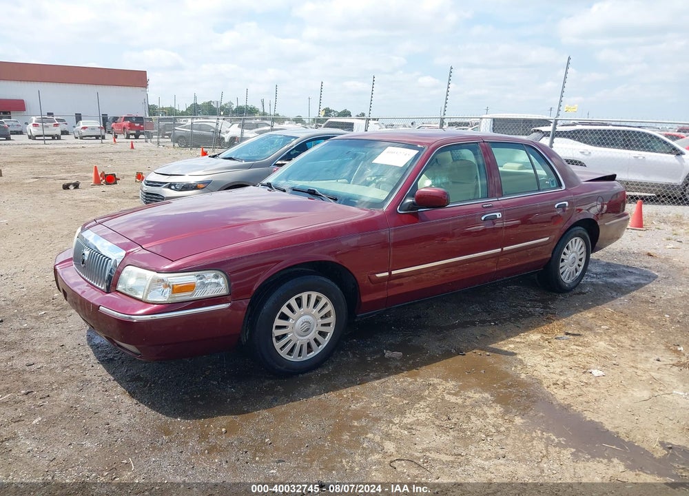 2007 MERCURY GRAND MARQUIS LS VIN: 2MEFM75V77X602304