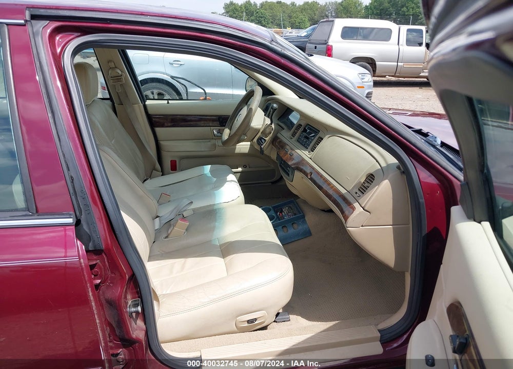 2007 MERCURY GRAND MARQUIS LS VIN: 2MEFM75V77X602304
