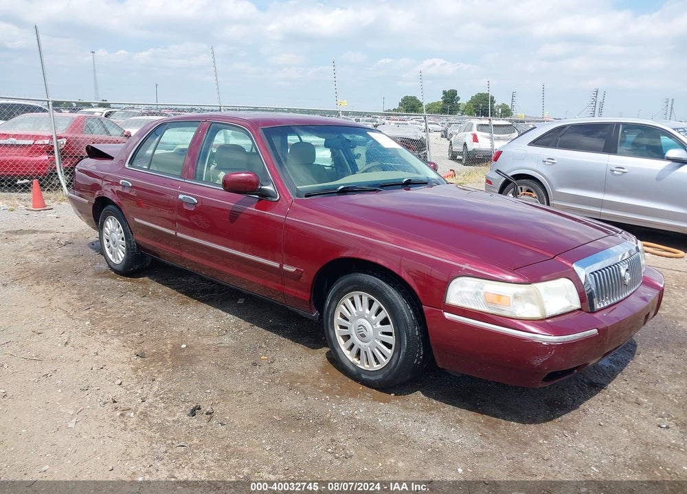 2007 MERCURY GRAND MARQUIS LS VIN: 2MEFM75V77X602304