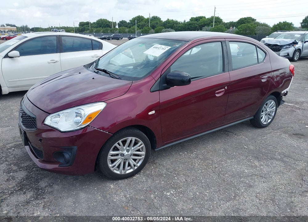 2020 MITSUBISHI MIRAGE G4 LE VIN: ML32F4FJ6LHF03039