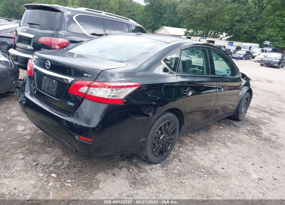 2014 NISSAN SENTRA VIN: 3N1AB7AP7EY298260