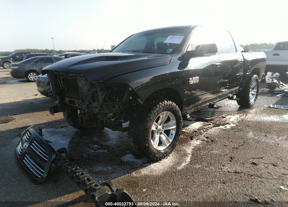2017 RAM 1500 SPORT 4X4 5'7 BOX VIN: 1C6RR7MT2HS678377