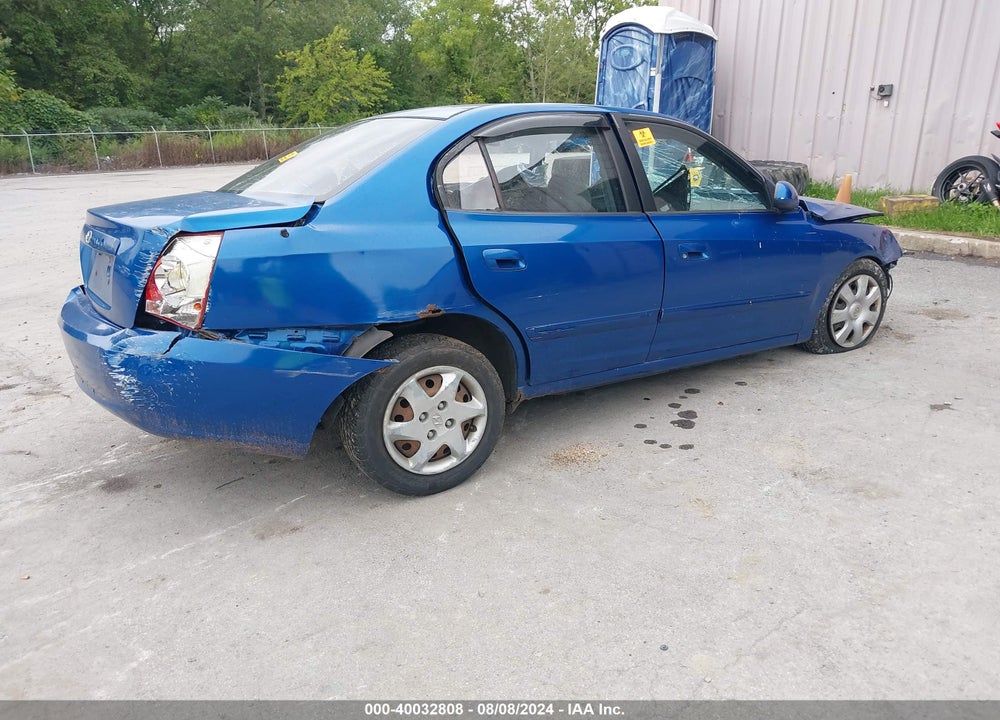 2005 HYUNDAI ELANTRA GLS/GT VIN: KMHDN46D95U065798