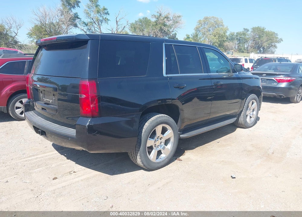 2020 CHEVROLET TAHOE 4WD COMMERCIAL FLEET VIN: 1GNSKDEC3LR153072