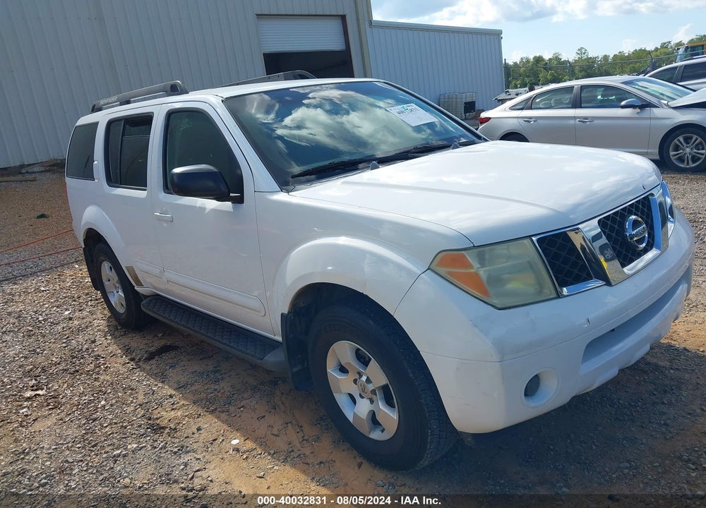 2007 NISSAN PATHFINDER S VIN: 5N1AR18U07C623100