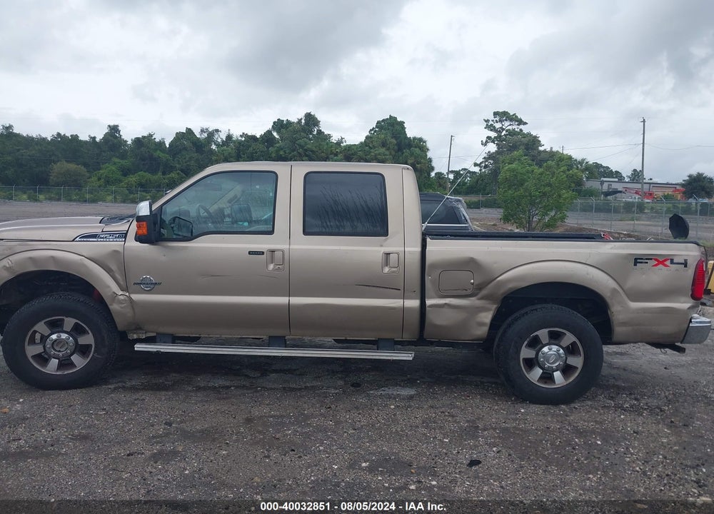 2011 FORD F-250 LARIAT VIN: 1FT7W2BT6BEA66770