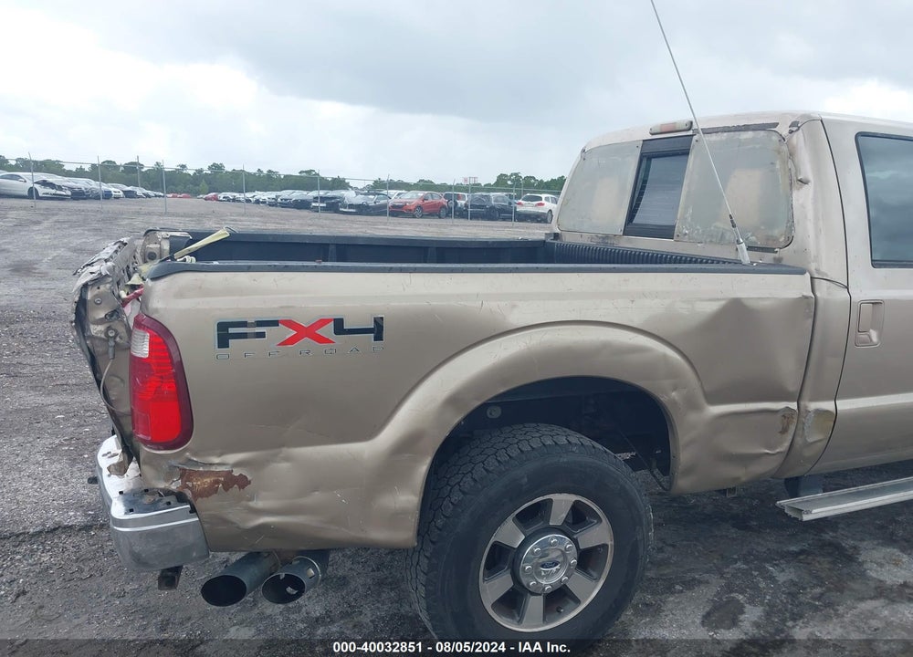 2011 FORD F-250 LARIAT VIN: 1FT7W2BT6BEA66770
