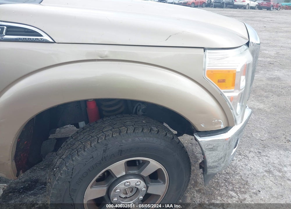 2011 FORD F-250 LARIAT VIN: 1FT7W2BT6BEA66770