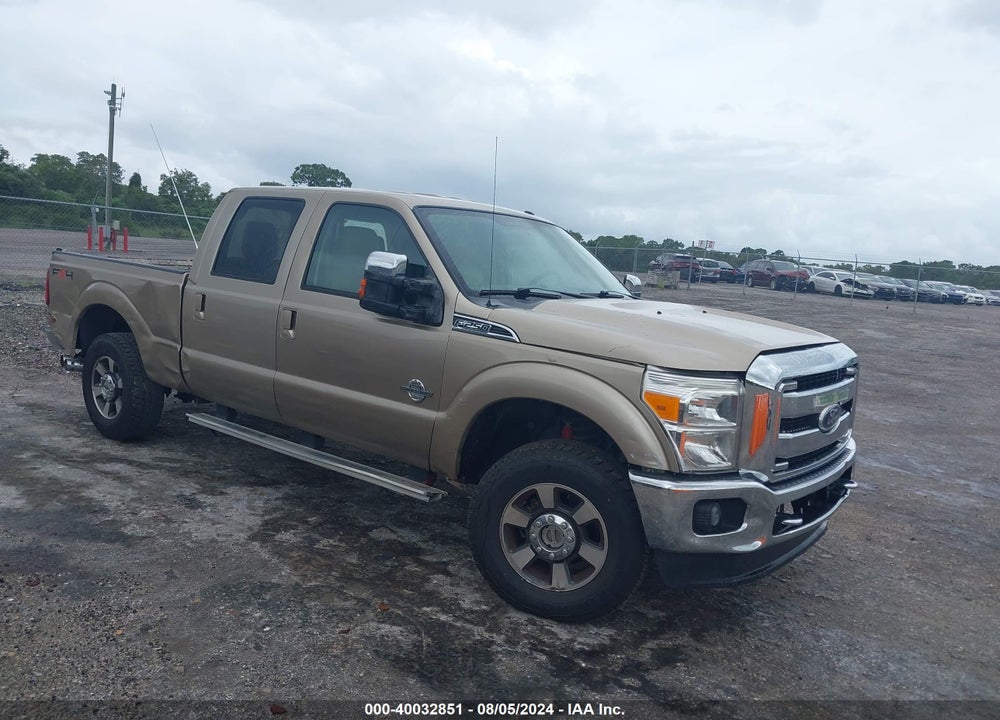 2011 FORD F-250 LARIAT VIN: 1FT7W2BT6BEA66770