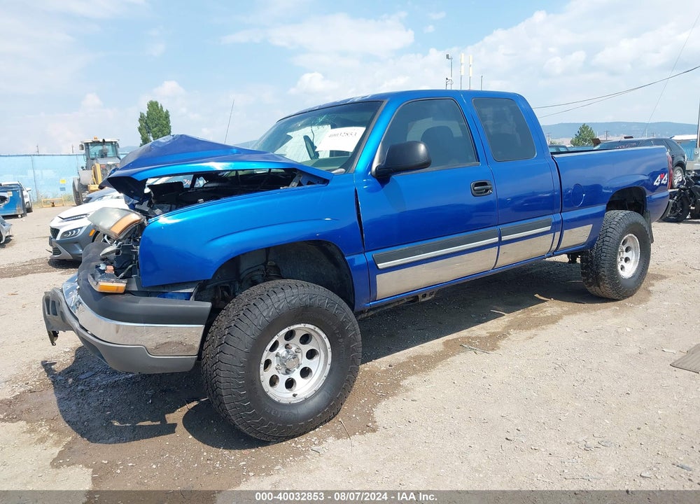 2004 CHEVROLET SILVERADO 1500 LS VIN: 1GCEK19TX4E334645