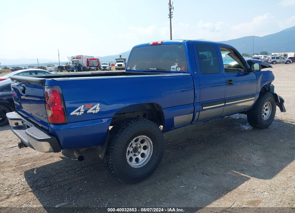 2004 CHEVROLET SILVERADO 1500 LS VIN: 1GCEK19TX4E334645