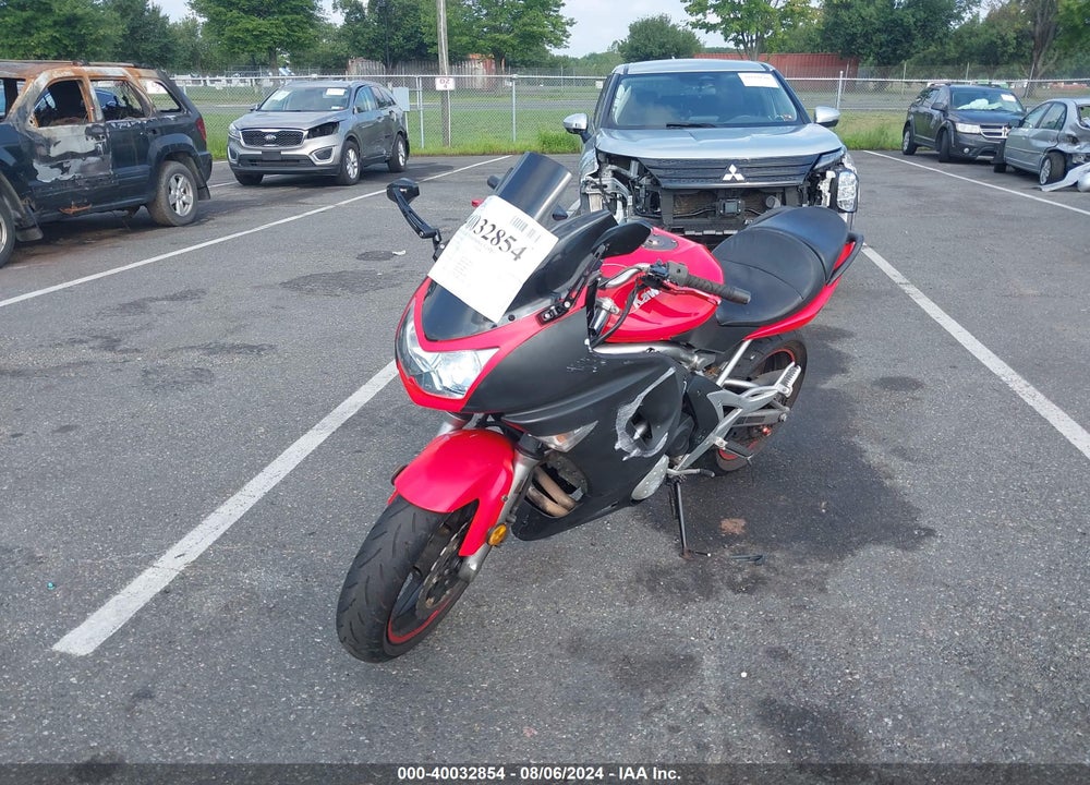 2007 KAWASAKI EX650 A VIN: JKAEXEA197A019103