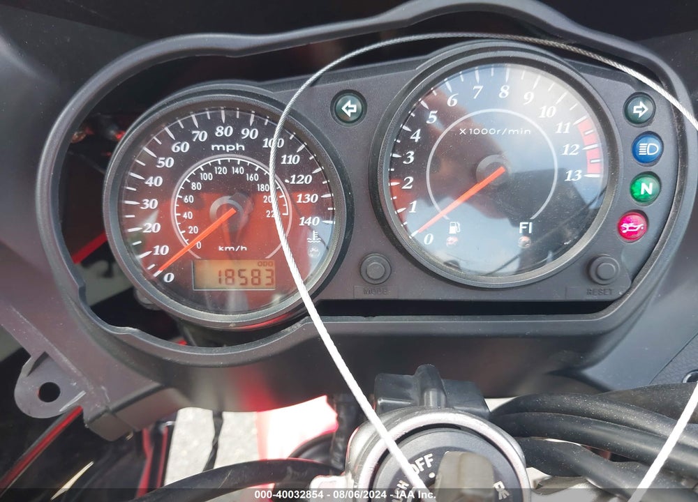 2007 KAWASAKI EX650 A VIN: JKAEXEA197A019103