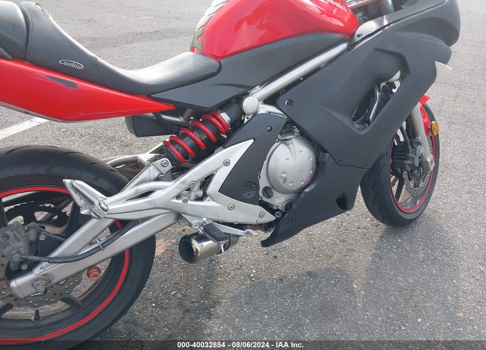 2007 KAWASAKI EX650 A VIN: JKAEXEA197A019103