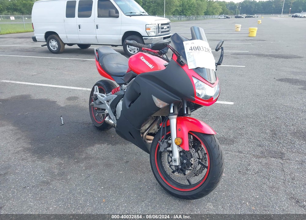 2007 KAWASAKI EX650 A VIN: JKAEXEA197A019103