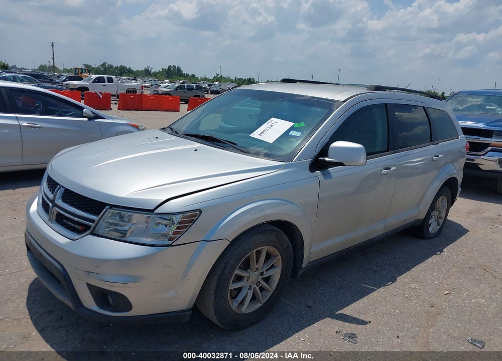 2013 DODGE JOURNEY SXT VIN: 3C4PDCBG1DT546880