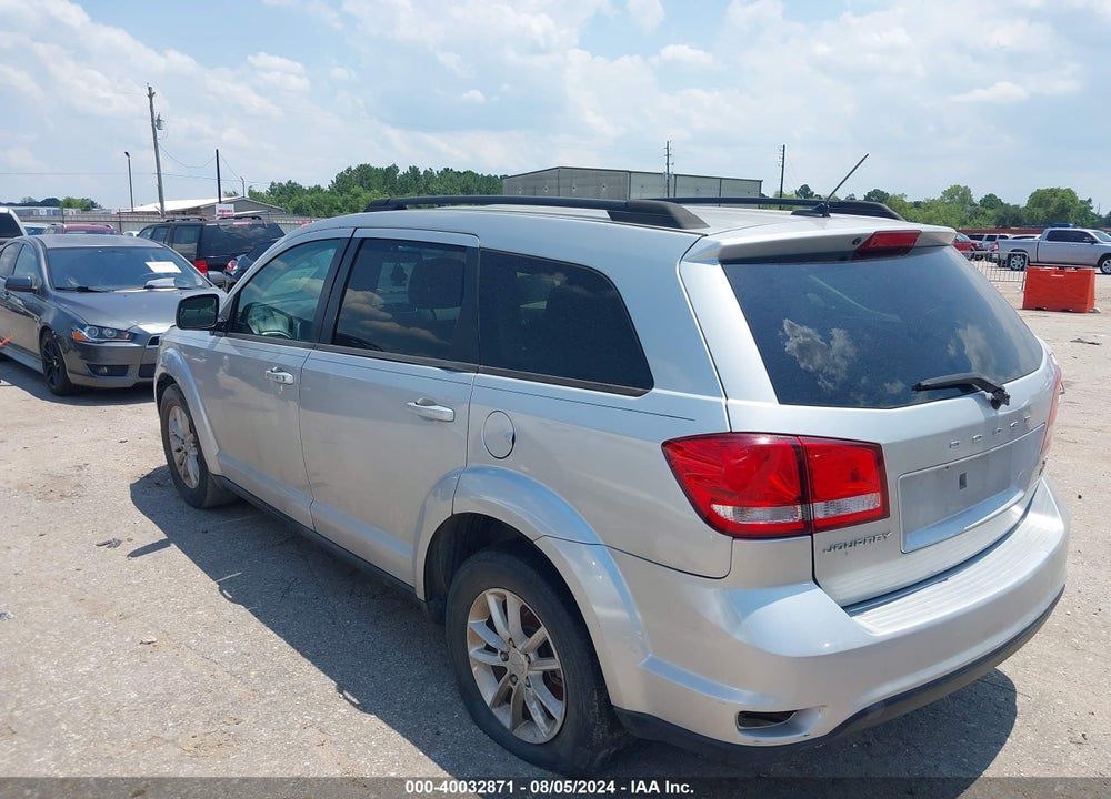 2013 DODGE JOURNEY SXT VIN: 3C4PDCBG1DT546880
