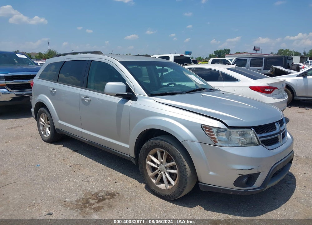 2013 DODGE JOURNEY SXT VIN: 3C4PDCBG1DT546880
