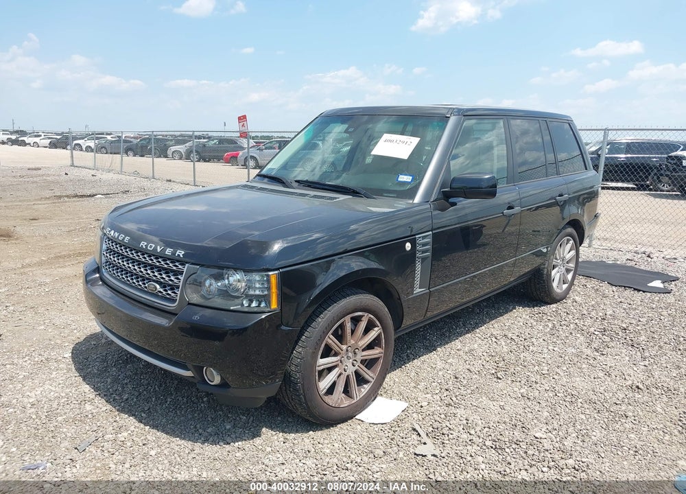 2010 LAND ROVER RANGE ROVER SUPERCHARGED VIN: SALMF1E41AA312172